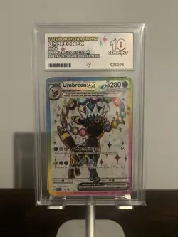 Pokemon TCG Umbreon EX Svp176 Premium Figure Collection Promo Ace 10 - Image 1