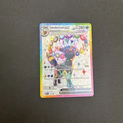Pokemon TCG Umbreon EX SVP176 Premium Figure Collection Promo NM - Image 1