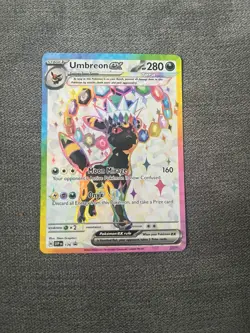 Pokemon TCG Umbreon EX SVP176 Premium Figure Collection Promo NM - Image 1