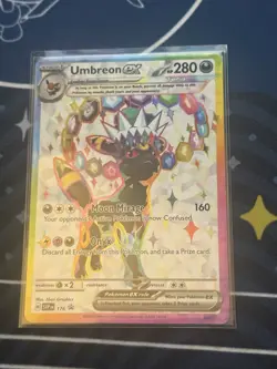 Pokemon TCG Umbreon EX Svp176 Premium Figure Collection Promo - Image 1