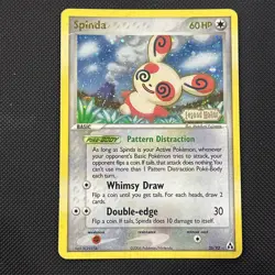 Pokemon TCG Spinda 26/92 EX Legend Maker Reverse Holo Stamped MP - Image 1