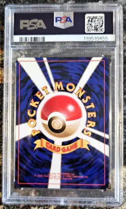 1996 Pokemon Japanese Basic Base Set JYNX 124 PSA 9 MINT - Image 2