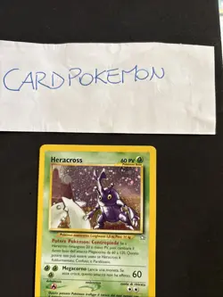 Pokemon Card Heracross 6/111 - Neo Genesis ITA -holo-swirl-Mint! - Image 2