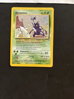 Pokemon Card Heracross 6/111 - Neo Genesis ITA -holo-swirl-Mint! - Image 3