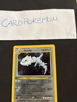 Pokemon Card Steelix 15/111 1ST-Neo Genesis-Ita-Holo-good! - Image 2