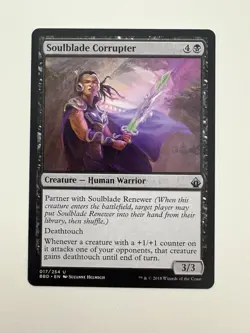Soulblade Corrupter MTG Magic the Gathering Card NM Near Mint BBD - Image 1