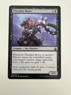 Thrasher Brute MTG Magic the Gathering Card NM Near Mint BBD - Image 1