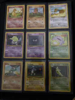 Pokemon TCG Base Set Unlimited 86 Card Lot Complete Non-Holo Set NM/LP Condition - Image 4