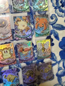 20 LP/NM Rainbow Topps Holo Pokemon Card Lot Series 1 Black Logo 20 Cards - Image 5