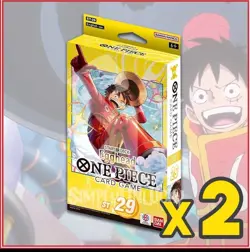(2) ONE PIECE CARD GAME: EGGHEAD STARTER DECK ST-29 ENGLISH - Image 1