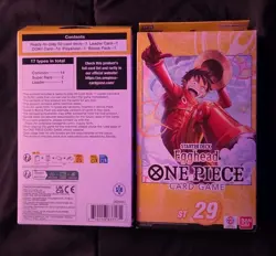 (2) ONE PIECE CARD GAME: EGGHEAD STARTER DECK ST-29 ENGLISH - Image 2