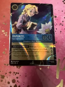 Disney Rapunzel - Appreciative Artist Lorcana- Promo Foil- In Park Exclusive - Image 1