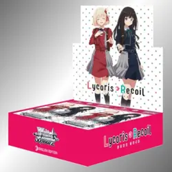 Lycoris Recoil Booster Box Weiss Schwarz English New Sealed - Image 1