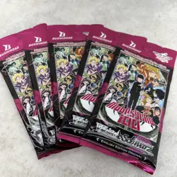 5 Packs! 2020 Weiss Schwarz - Mob Psycho 100 - English - Factory Sealed, New - Image 1