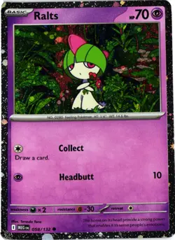 Ralts (Cosmos Holo) Holo Common Miscellaneous Cards & Products 058/132 NM - Image 1