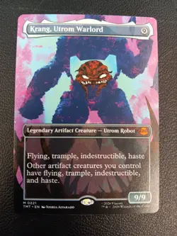 2026 Magic The Gathering Krang, Utrom Warlord Ninja Turtles trading card - Image 1