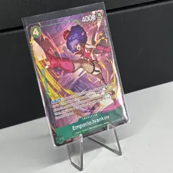 Emporio Ivankov OP16-026 SR Alt Art One Piece Card Game Time Of Battle Secret R - Image 2