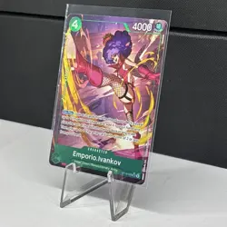 Emporio Ivankov OP16-026 SR Alt Art One Piece Card Game Time Of Battle Secret R - Image 3