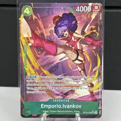 Emporio Ivankov OP16-026 SR Alt Art One Piece Card Game Time Of Battle Secret R - Image 4