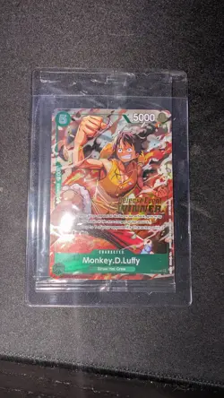 OPTCG Sealed Monkey D. Luffy P-135 OP16 Release Event Winner Card - Image 3