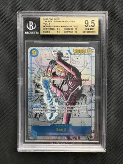 One Piece Card - Sanji OP06-119 Manga Alt Sec - Eng - BGS 9.5 - Image 1