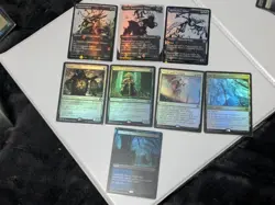 8x Mtg Phyrexia All Will Be One Foil Card Lot - Image 1