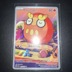 Pokemon TCG Darumaka Card Black Bolt Series 097/086 Illustration Rare English NM - Image 2