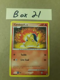 CYNDAQUIL - 79/123 - Mysterious Treasures - Common - Pokemon Card - HP - Image 1