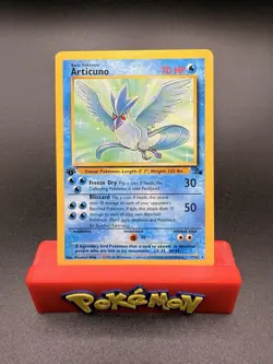 Articuno - 17/62 - Pokemon Fossil 1st Edition Rare Card WoTC LP See Photos - Image 1