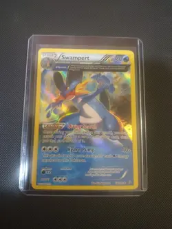 Swampert 36/160 Holo Rare Primal Clash NM Pokemon Card - Image 1