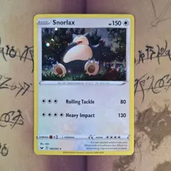 Snorlax 140/202 Blister Exclusive Cosmos Holo NM Pokemon Card English - Image 1