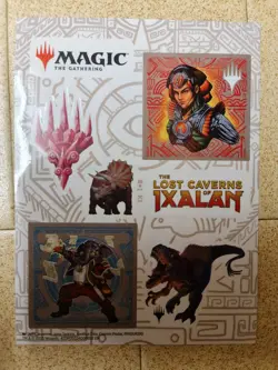 Magic The Gathering Lost Caverns Of Ixalan Promo Stickers New Unused Promotional - Image 1