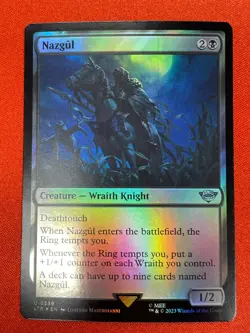 MTG LTR 0339 Nazgul (The Lord of the Rings) NM EN Foil - Image 1
