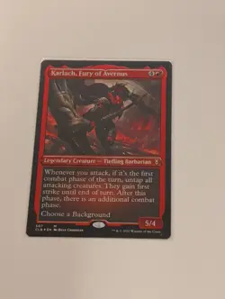 Karlach, Fury of Avernus (Foil Etched) Commander Legends: Battle for Baldur's... - Image 1