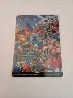 MTG Magic Warleader's Call 0096 (Borderless) Marvel Super Heroes - Image 1