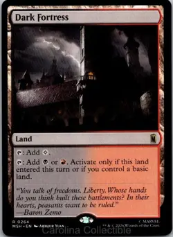 Dark Fortress 264 Rare Marvel Super Heroes Magic: The Gathering Near Mint - Image 1