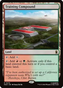 Training Compound [Marvel Super Heroes] MTG - Image 1