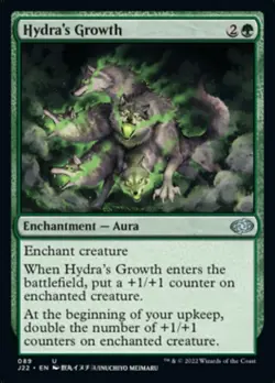 Hydra's Growth Light Play, English Magic the Gathering MTG Jumpstart 2022 - Image 1