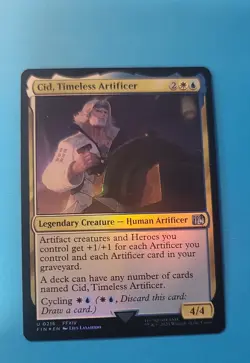 Cid, Timeless Artificer (0216) Final Fantasy Foil - Image 1