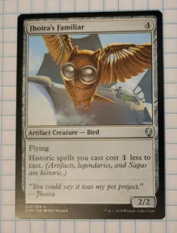 Jhoira's Familiar - Dominaria (DOM) Magic MTG U 220/269 - Image 1
