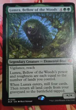 Lumra, Bellow of the Woods Bloomburrow Regular - Image 1