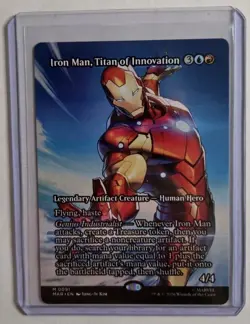 MTG Marvel Super Heroes - Iron Man, Titan of Innovation Mythic - 0091 - Image 1