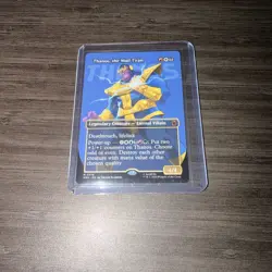 MTG Thanos, the Mad Titan Borderless - Marvel Super Heroes #376 - Image 1