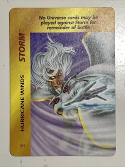 Overpower Marvel Collectible Card Game - Set of 8 Storm Character Cards - Image 3