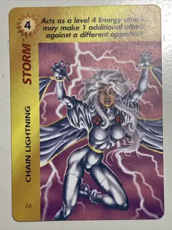 Overpower Marvel Collectible Card Game - Set of 8 Storm Character Cards - Image 5