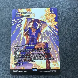 Patriotic Shield Marvel M 0100 Alternative Art Mythic Regular English MTG 2026 - Image 1