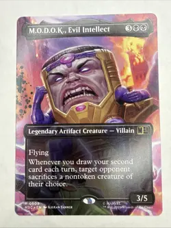 M.O.D.O.K., Evil Intellect (Borderless) Commander: Marvel Super Heroes Regular - Image 1