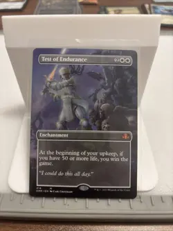 Test of Endurance (Borderless) Dominaria Remastered Regular - Image 1