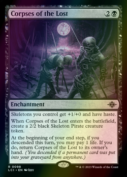 MTG Corpses of the Lost Foil ** The Lost Caverns of Ixalan ** English (NM) - Image 1