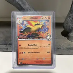 Ethan's Typhlosion 034/182 STAMPED Promo - Destined Rivals Deck - Pokemon TCG - Image 1
